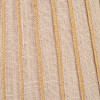 Isla 35cm Jute Striped Natural & Yellow Tapered Lampshade