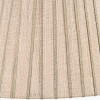 Isla 40cm Jute Striped Natural & Olive Tapered Lampshade