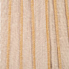 Isla 40cm Jute Striped Natural & Yellow Tapered Lampshade