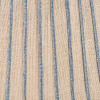 Isla 45cm Jute Striped Natural & Blue Tapered Lampshade