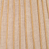 Isla 45cm Jute Striped Natural & Yellow Tapered Lampshade