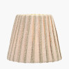 Isla 16cm Jute Striped Natural & Olive Tapered Lampshade
