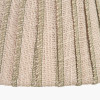 Isla 16cm Jute Striped Natural & Olive Tapered Lampshade