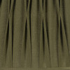 Odette 40cm Olive Green Cotton Slub Pinch Pleat  Tapered Lampshade