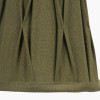Odette 14cm Olive Green Cotton Slub Pinch Pleat Tall Tapered Candle Clip Lampshade