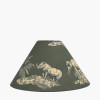 Nala 30cm Green Safari Printed Empire Lampshade