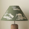 Nala 40cm Green Safari Printed Empire Lampshade