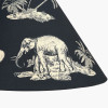 Nala 40cm Inky Blue Safari Printed Empire Lampshade