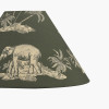 Nala 45cm Green Safari Printed Empire Lampshade