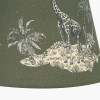Nala 16cm Green Safari Printed Tapered Lampshade