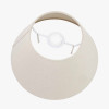 Seychelles 30cm Cream Slubby Cotton Empire Lampshade