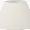 Seychelles 30cm Cream Slubby Cotton Empire Lampshade