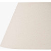 Seychelles 40cm Cream Slubby Cotton Empire Lampshade