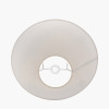 Seychelles 45cm Cream Slubby Cotton Empire Lampshade