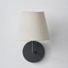 Seychelles 17cm Cream Slubby Cotton Empire Lampshade