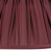 Garbo 25cm Mulberry Silk Mix Pinch Pleat Tapered Lampshade