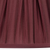 Garbo 40cm Mulberry Silk Mix Pinch Pleat Tapered Lampshade