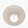 Garbo 45cm Gold Silk Mix Pinch Pleat Tapered Lampshade