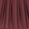 Garbo 45cm Mulberry Silk Mix Pinch Pleat Tapered Lampshade