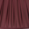 Garbo 50cm Mulberry Silk Mix Pinch Pleat Tapered Lampshade