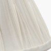 Garbo 20cm Cream Silk Mix Pinch Pleat Tapered Lampshade