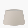 Coast 60cm Cream Calico Tapered Lampshade