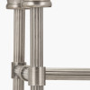 Salvatore Antique Silver Metal Double Wall Light
