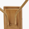 Tatiana Antique Brass Metal Double Wall Light with Garbo 15cm Cream Silk Mix Pinch Pleat Tapered Candle Clip Lampshades