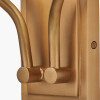 Tatiana Antique Brass Metal Double Wall Light