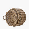 S/2 Grey Kubu Log Baskets