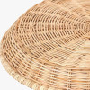 Natural Rattan Round Basket Tray
