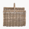 Grey Kubu Trug Basket