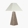 Seacomb Rattan Pyramid Table Lamp