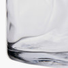 Clear Glass Optic Vase Large