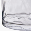 Clear Glass Optic Vase Medium