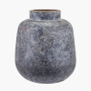 Vulcan Grey Volcanic Effect Stoneware Vase