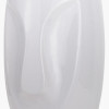 Visage White Stoneware Face Design Vase