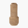 Gaiana Concrete Brown Stoneware Vase