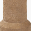 Gaiana Concrete Brown Stoneware Vase