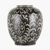 Florentine Grey and White Ceramic Vase