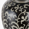 Florentine Grey and White Ceramic Vase