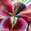 Laelia Pink Lily Ceramic Urn Vase