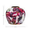 Laelia Pink Lily Ceramic Urn Vase
