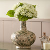 Maeve Grey Floral Ceramic Vase