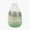 Juno Sage and Mist Ombre Glass Vase