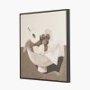 Fruit Design Canvas with Black Frame