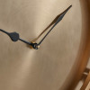 Antique Brass Metal Wall Clock