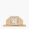 Gold Art DecoTable Clock