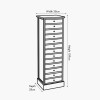 Loft Blue Multicoloured Pine Wood 13 Drawer Unit