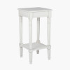 Heritage Elizabeth White Pine Wood Accent Table